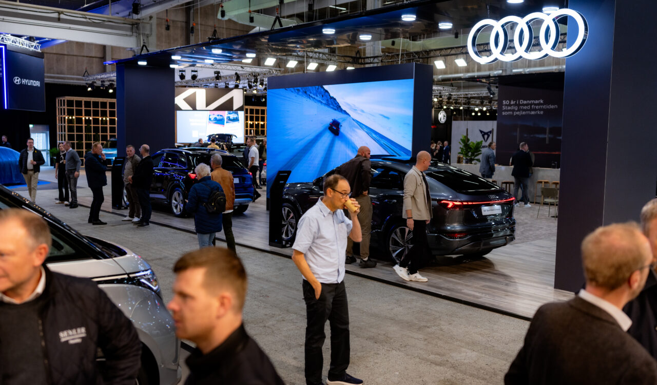 NPG Audi Fair Trade Fair Stand