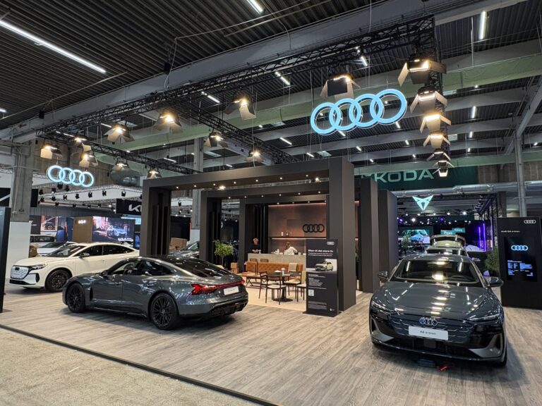 Premium exhibitions stand design audi